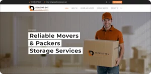 Delight Sky Movers and Storage app