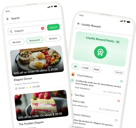 Gojek Clone App - CTA Button