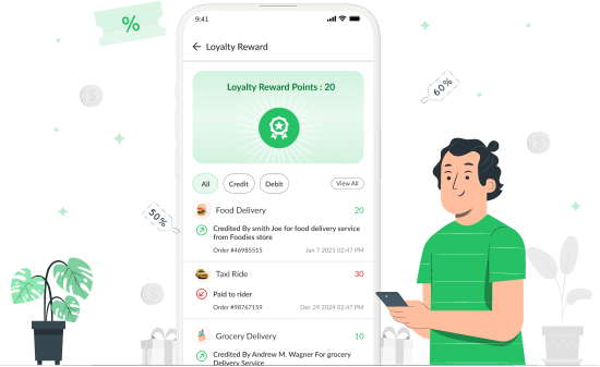 Gojek Clone App - New Feature - Customer Loyalty Program